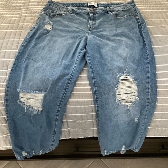 Lane Bryant Denim - Lane Byrant signature fit high rise classic straight jeans